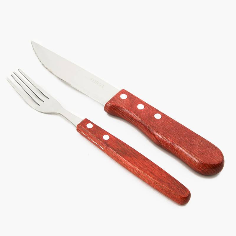 MICA - Set de cuchillos 5 Pzas JUMBO MADERA