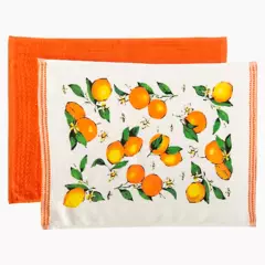 MICA - Set 2 Paños Naranjas Mica