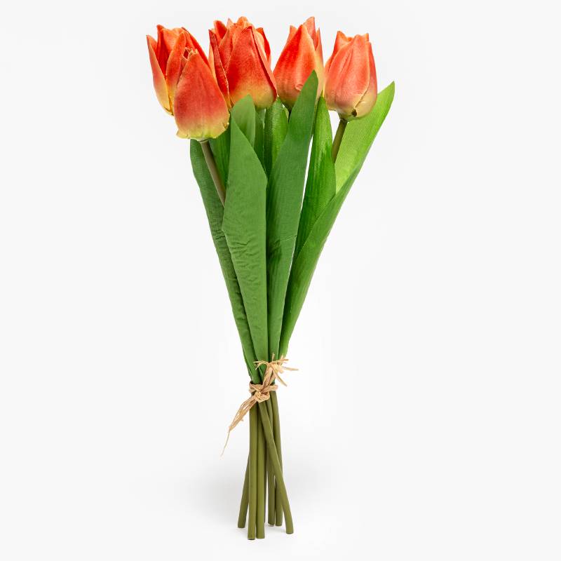 Mica - Ramo Tulipan 32cm Naranja