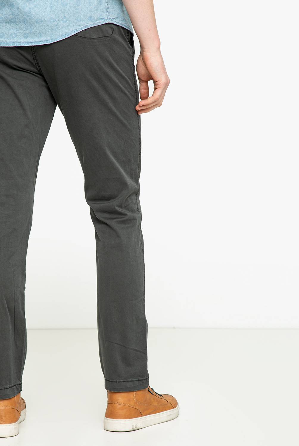BEARCLIFF - Pantalón Casual Slim Fit