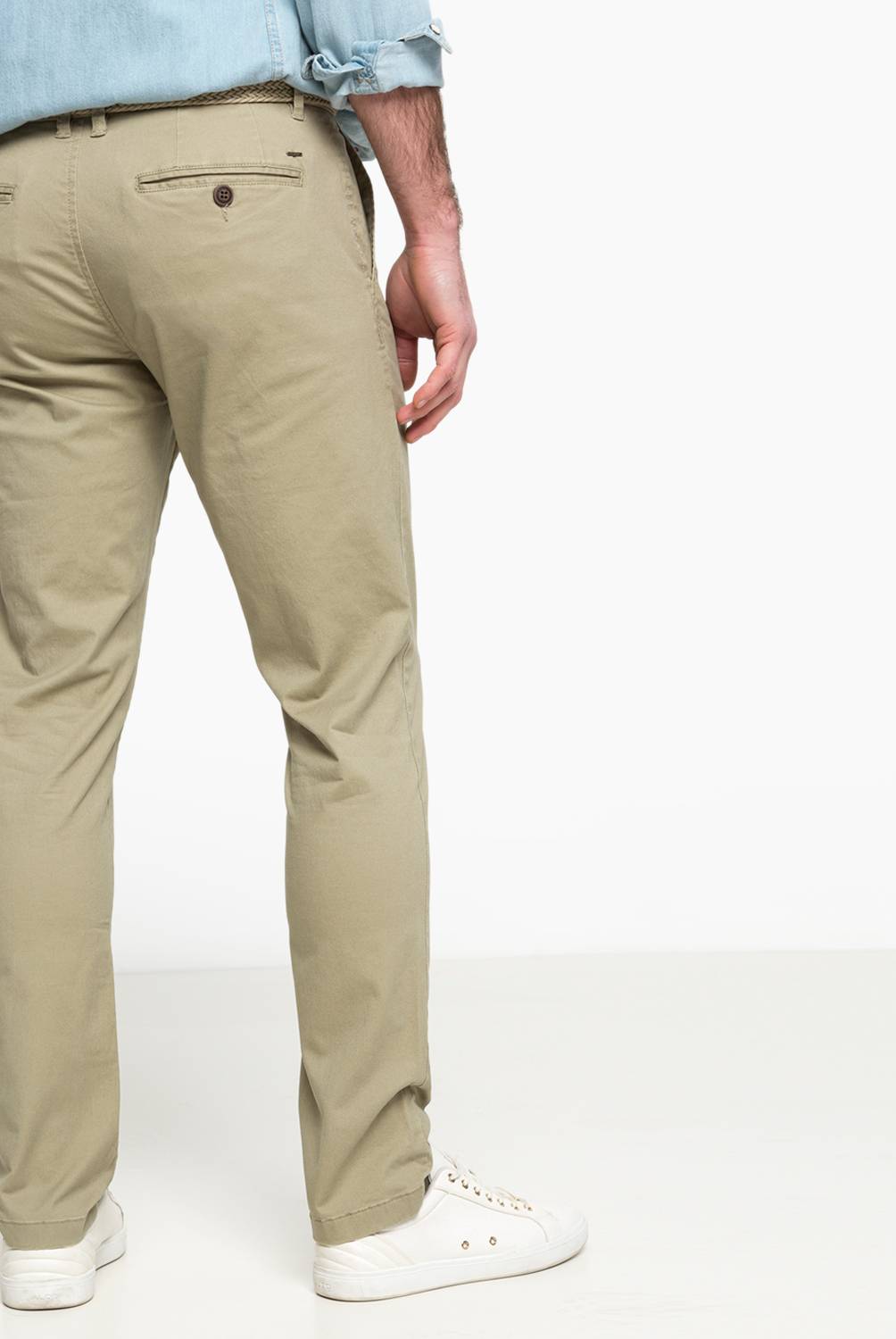BASEMENT - Pantalón Casual Slim Fit