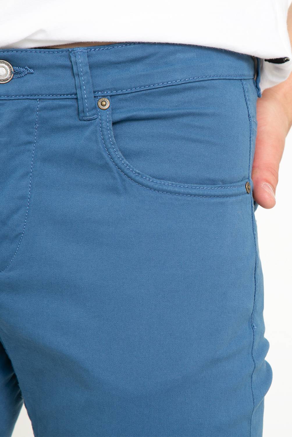 BASEMENT - Pantalón Casual Skinny Fit