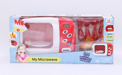 Microondas Mini Microwave Con Luces - Juguetech.