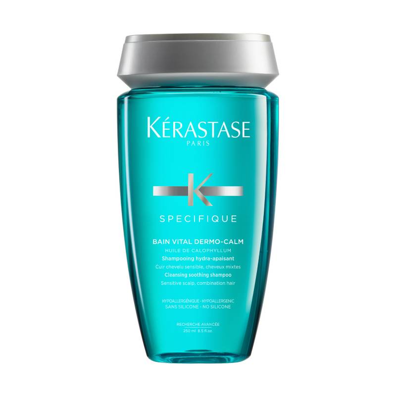 KERASTASE - Shampoo Calmante Cuero Cabelludo Sensible Bain Vital Dermo-Calm Specifique 250ml Kerastase