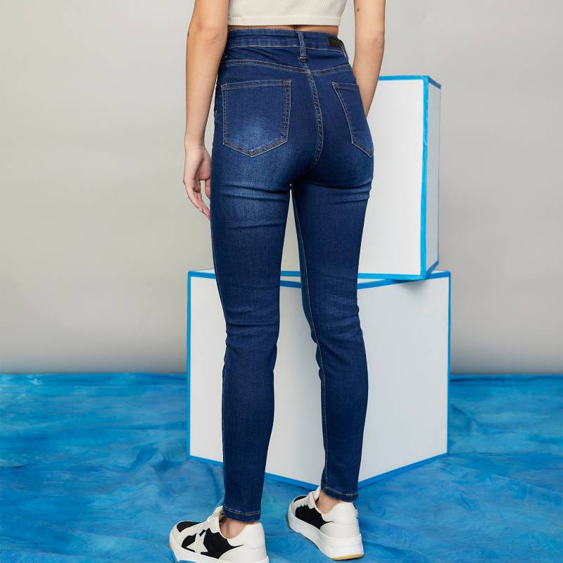 Americanino Jeans Skinny Tiro Alto Mujer |