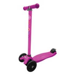 SCOOP - Scooter 3 ruedas M c/luz Fluor Pink