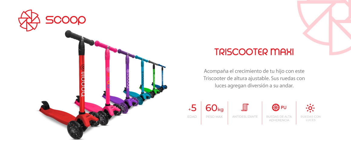 Triscooter Maxi Scoop