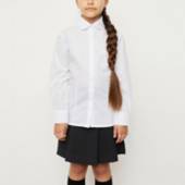 Blusa Blanca Escolar Niña