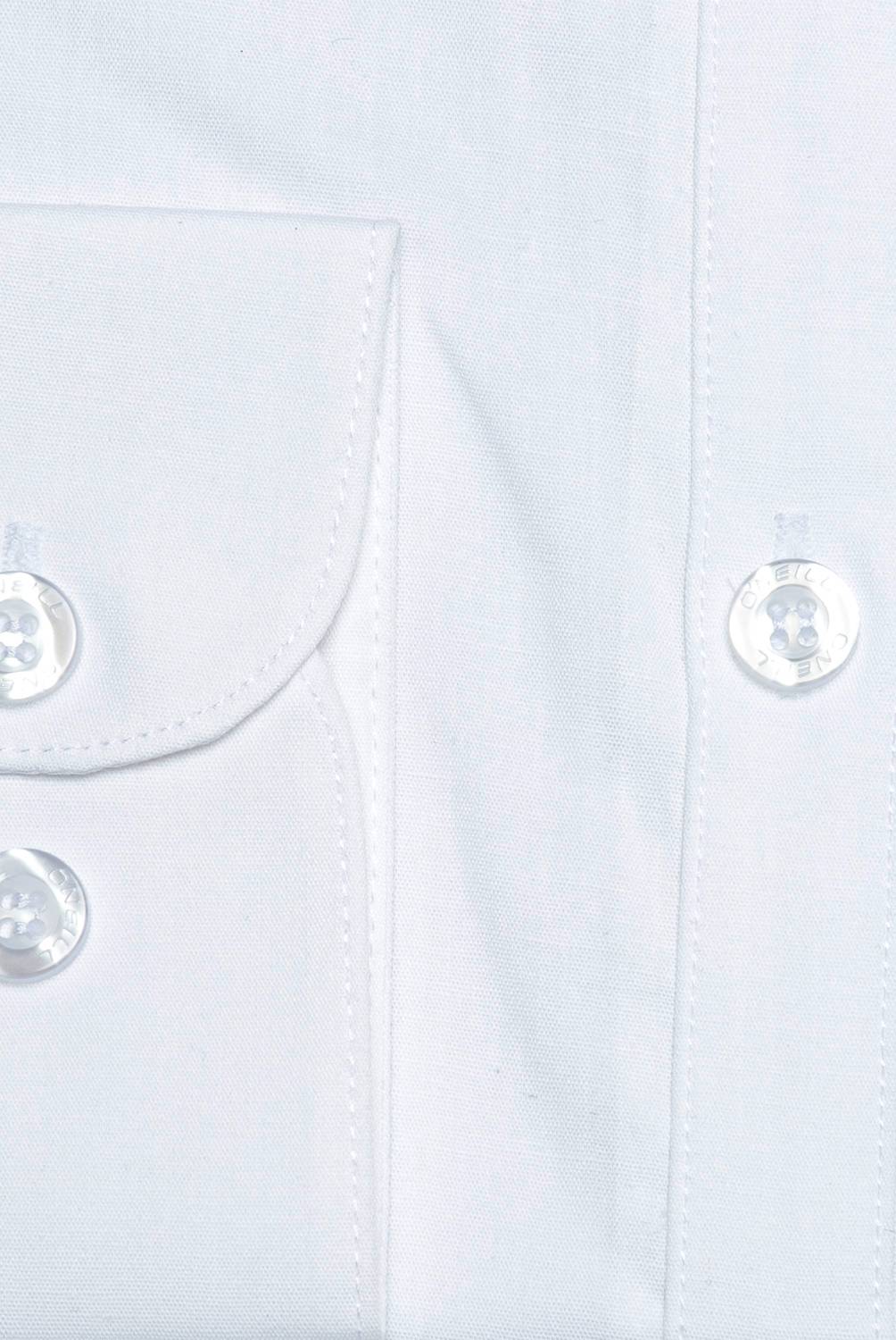 O'NEILL - Blusa Escolar, 97% Algodón Strech, Color Blanco .