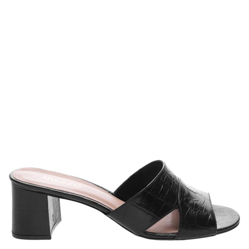 Arezzo - Zapato Casual Mujer Cuero Negro
