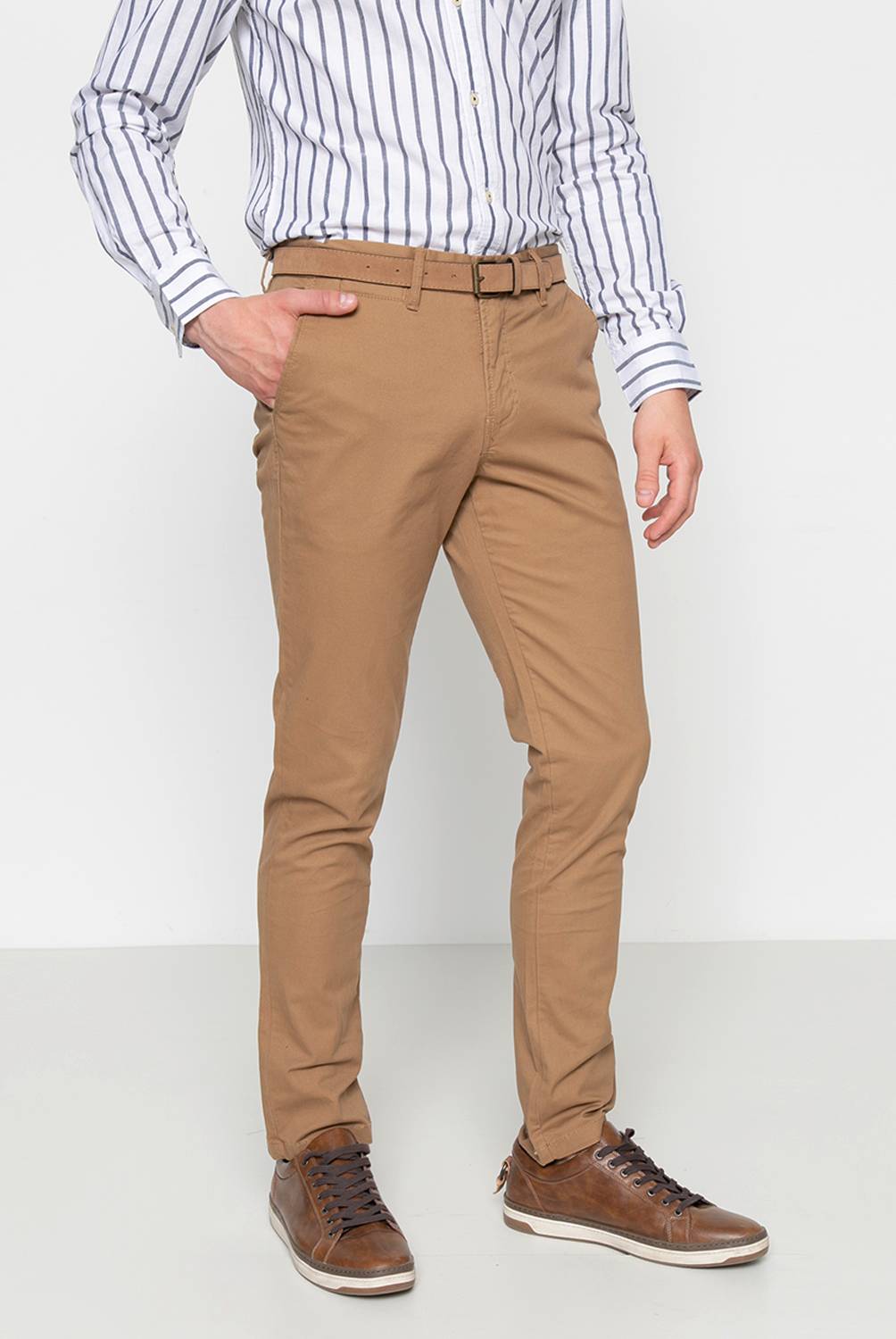 BASEMENT - Pantalón Slim Fit Hombre