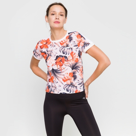 Diadora Polera Deportiva Mujer Print Falabella