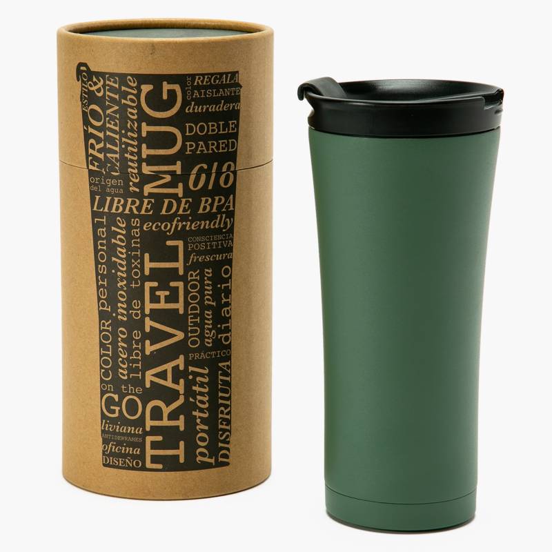 MICA - Travel Mug Acero Verde 0.3 lt