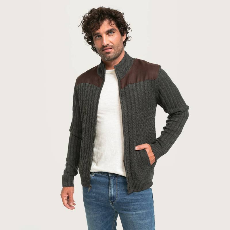 NEWPORT - Sweater Full Zipper Hombre