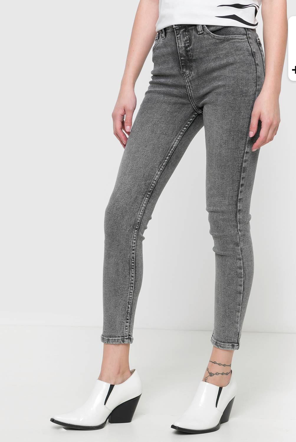 AMERICANINO - Jeans Slouchy Tiro Alto Mujer