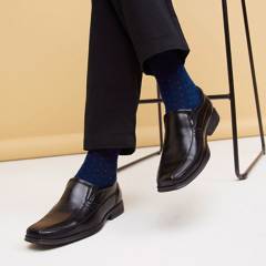 NEWPORT - Zapato Formal Hombre Negro Newport