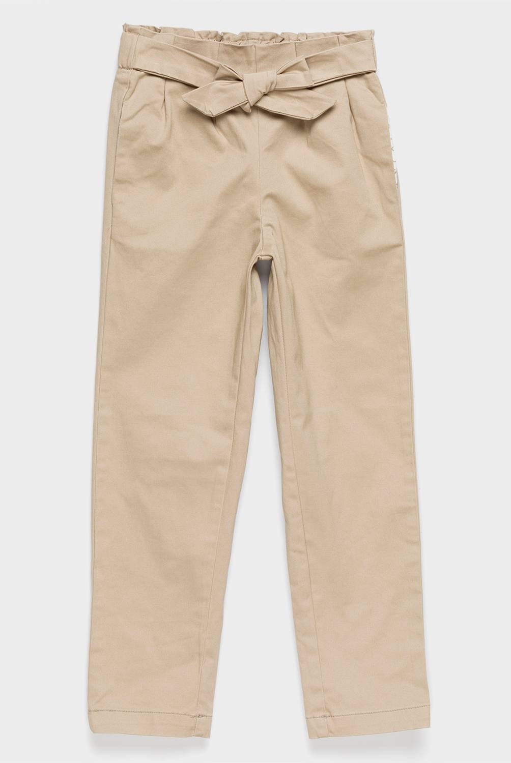 CONIGLIO - Pantalon Recto Cintura Elásticada Algodón Niña
