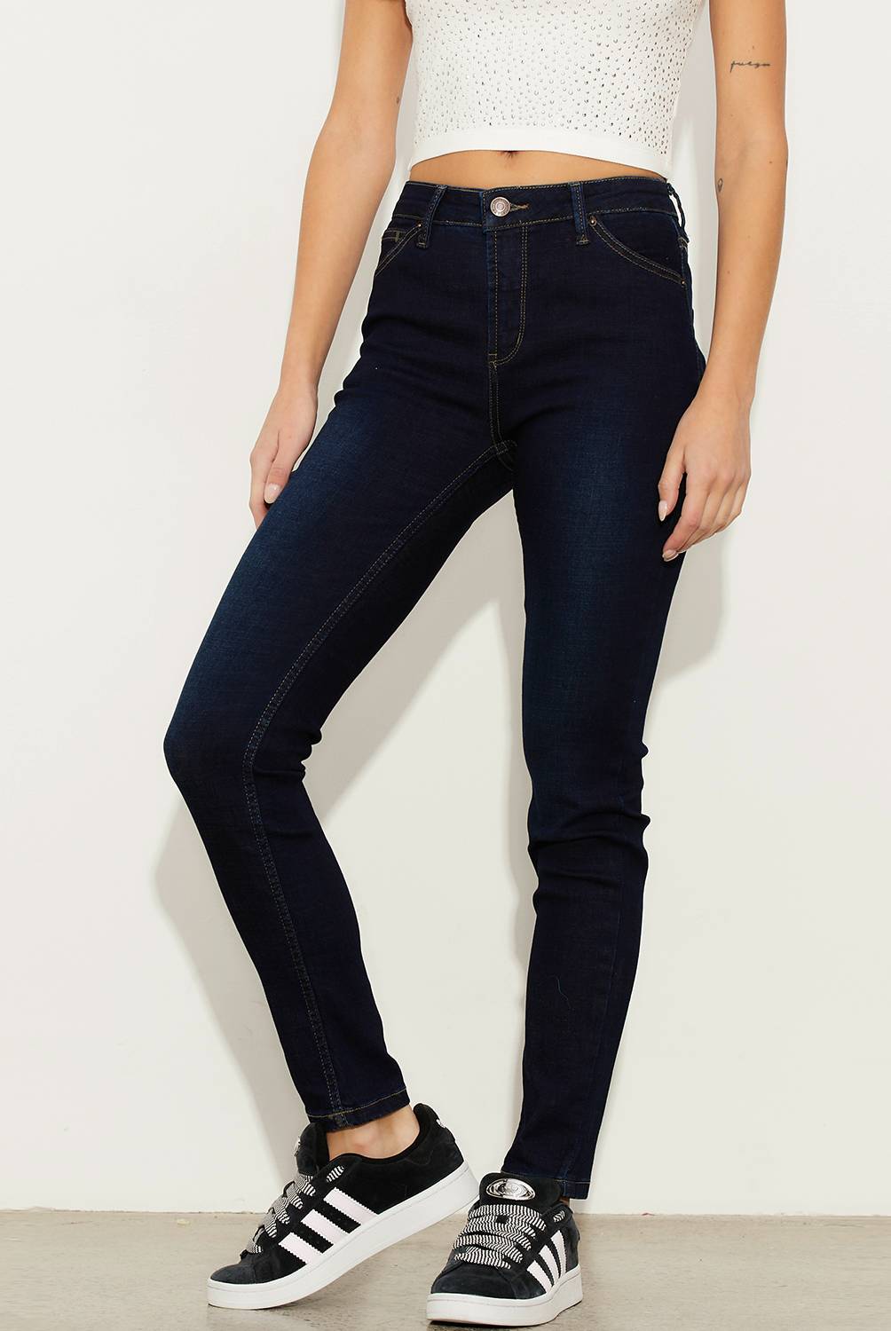 AMERICANINO - Jeans Skinny Tiro Medio Mujer Americanino