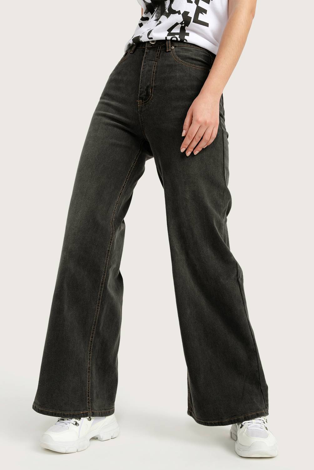 AMERICANINO - Jeans de Algodón Mujer