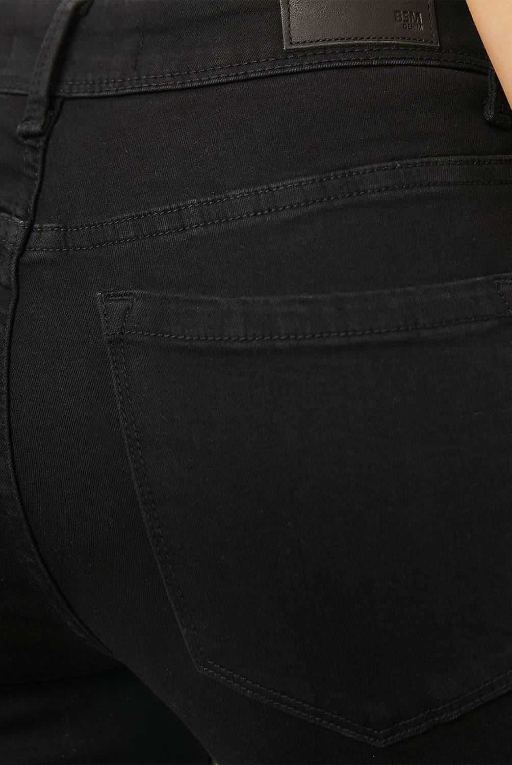 Pantalón Skinny Tiro Medio Zero Cuero Mujer Basement - Descuentoff