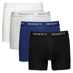 NEWPORT - Newport Pack de 4 Bóxer Hombre Algodón