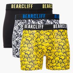 BEARCLIFF - Pack de 3 Bóxers Algodón Hombre Bearcliff