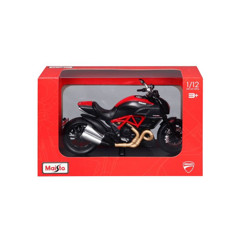 informal dinero Factibilidad MAISTO/Maisto Moto Coleccion 1:12 Ducatti Diavel Carbón | Tienda Falabella