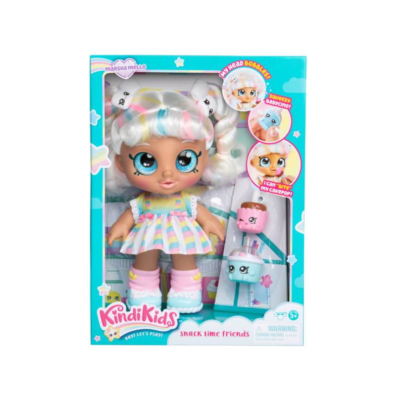 KINDI TOYS - Kks S1 Toddler Doll Sgl Pk - Snack Time Friends