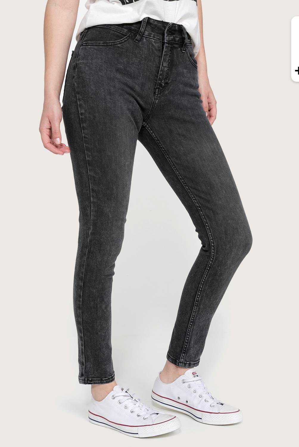 AMERICANINO - Jeans Skinny Tiro Alto Mujer