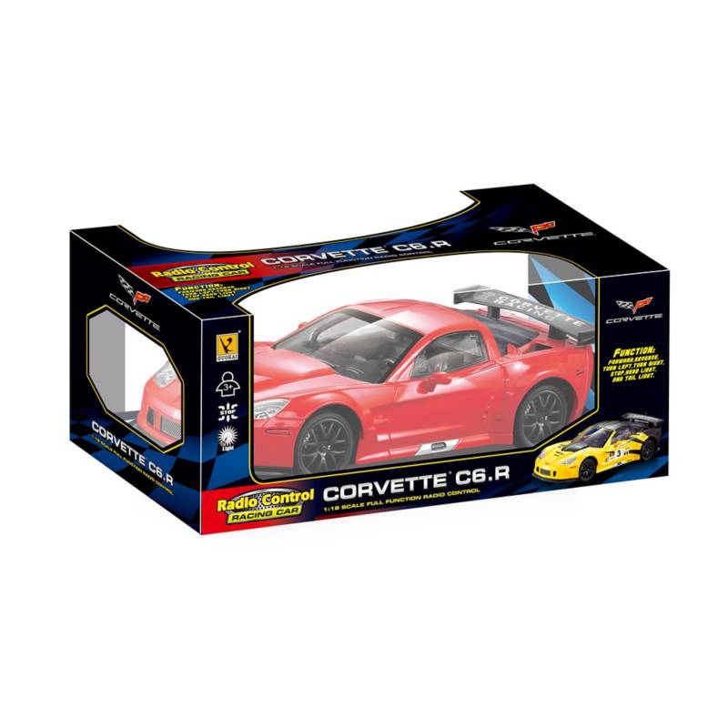 GUOKAI - Rc Corvette 1:18 Rojo