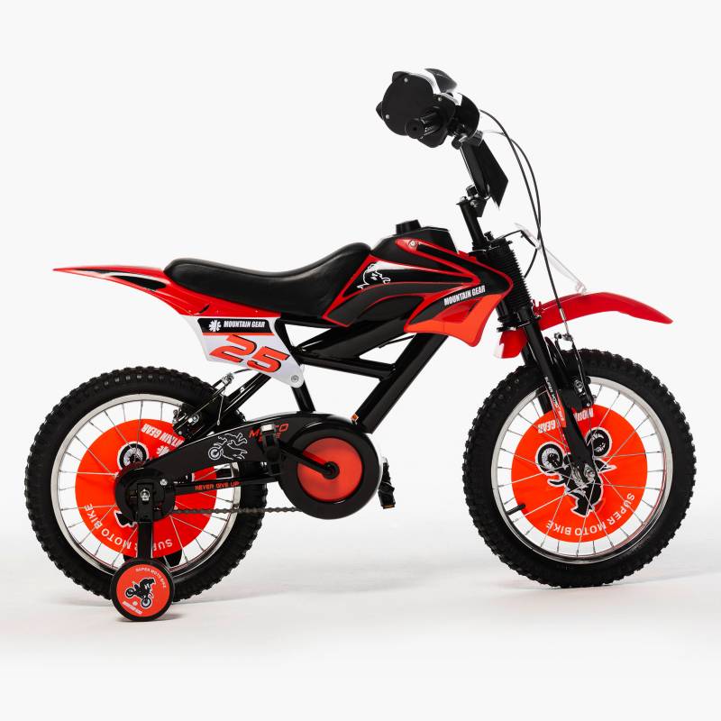MOUNTAIN GEAR - Bicicleta Infantil Motobike Aro 16 Mountain Gear