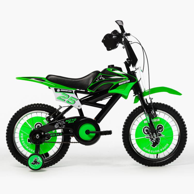 MOUNTAIN GEAR - Bicicleta Infantil Motobike Aro 16