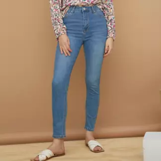 BASEMENT - Jeans Skinny Tiro Alto Mujer Basement