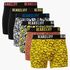 BEARCLIFF - Bearcliff Pack 6 Boxers Algodón Hombre