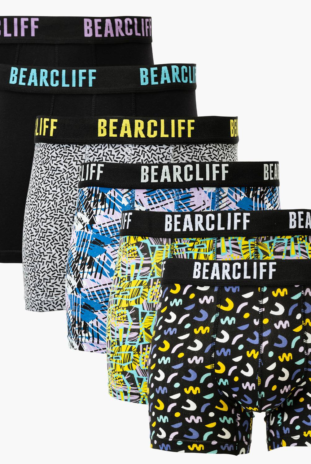 BEARCLIFF - Bearcliff Pack De 6 Boxers Algodón Hombre