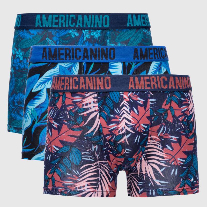 AMERICANINO - Pack de 3 Boxer Algodón Hombre Americanino