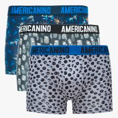 AMERICANINO - Americanino Pack de 3 Bóxers Hombre Algodón