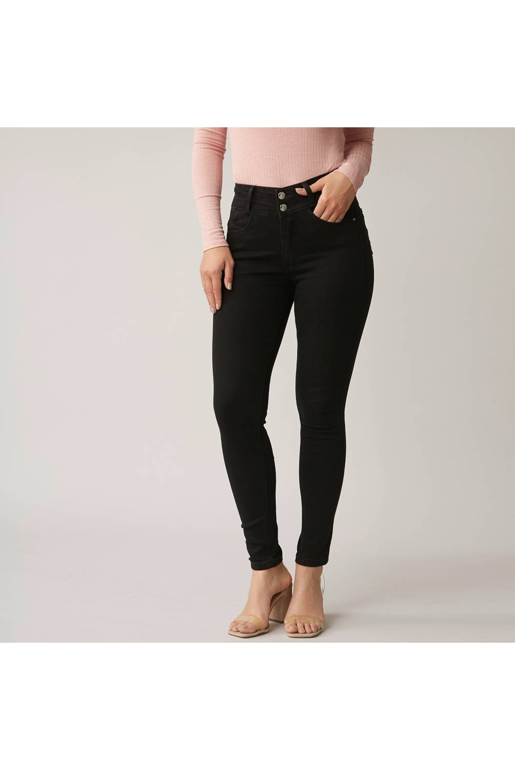 MOSSIMO/Jeans Skinny Tiro Alto Mujer Mossimo