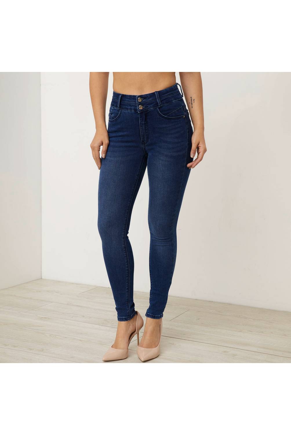 MOSSIMO/Jeans Skinny Tiro Alto Mujer Mossimo