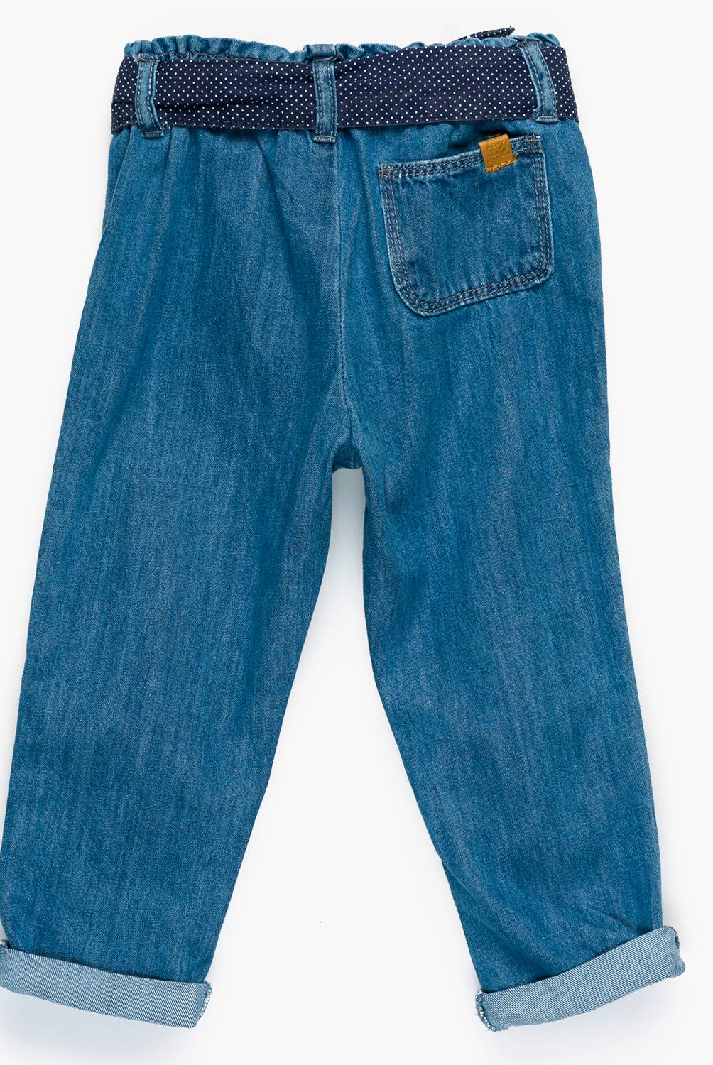 YAMP - Jeans Cintura Elásticada Algodón Bebé Niña