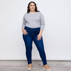 STEFANO COCCI - Jeans Slim Tiro Alto Mujer