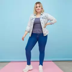 SYBILLA - Jeans Skinny  Molly Plus Tiro Medio Mujer Sybilla