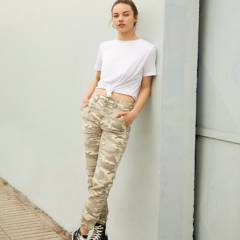 DOO AUSTRALIA - Doo Australia Jeans Jogger Tiro Alto Mujer