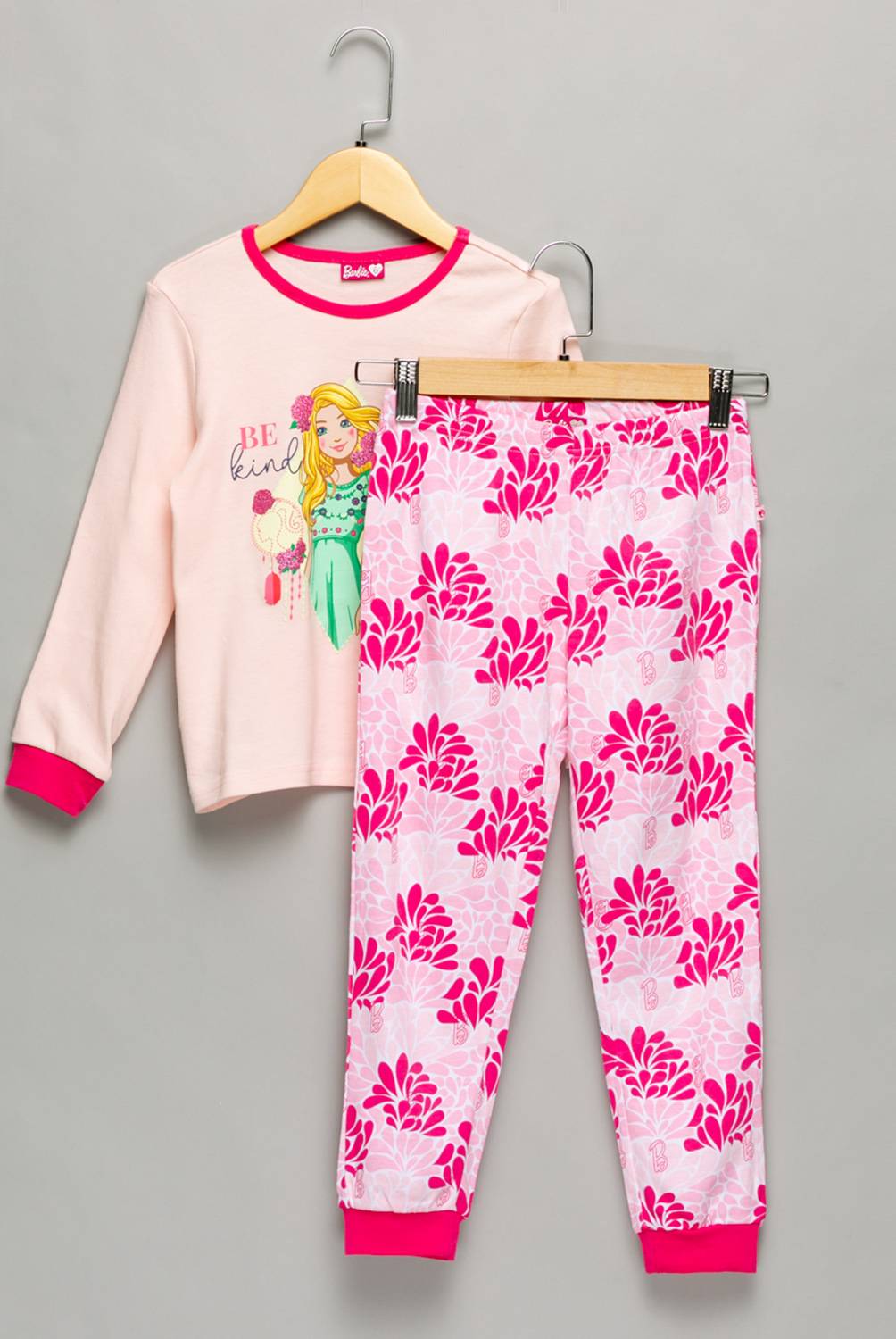 BARBIE - Pijama 2 Piezas Barbie Algodón Niña