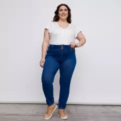 NEWPORT - Jeans Skinny Tiro Alto Mujer Newport