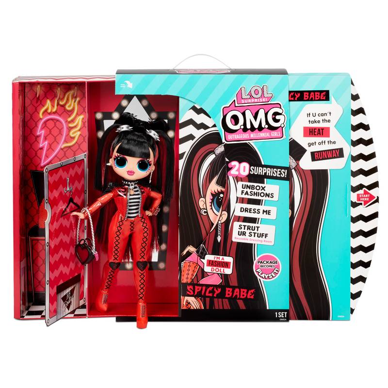 LOL - Muneca LOL Surprise OMG Doll 4-Spicy Babe