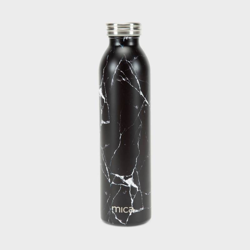MICA - Botella Acero 500Ml Marmol Negro