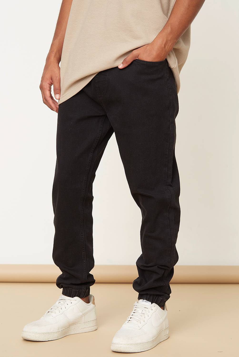 BEARCLIFF - Jeans Jogger Fit Hombre Bearcliff