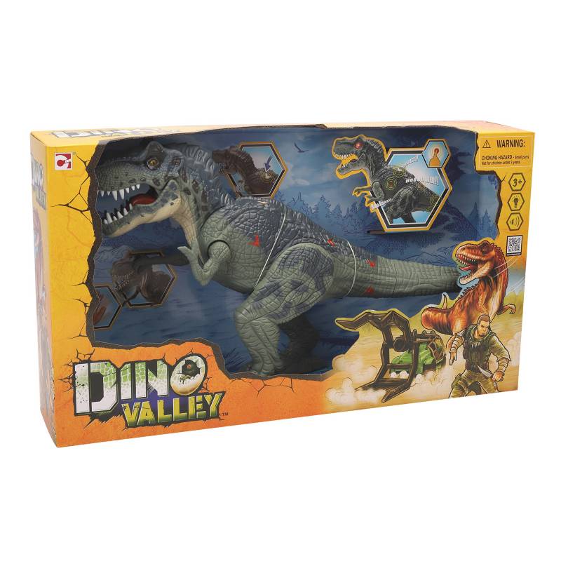 DINO VALLEY - Dinovalley Dinosaurio T-Rex 51 Cms Con Luz Y Sonido