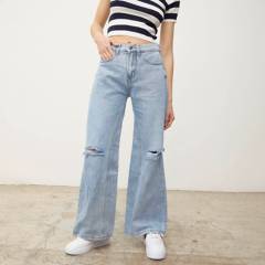 SYBILLA - Sybilla Jeans Wide Leg Tiro Medio Mujer